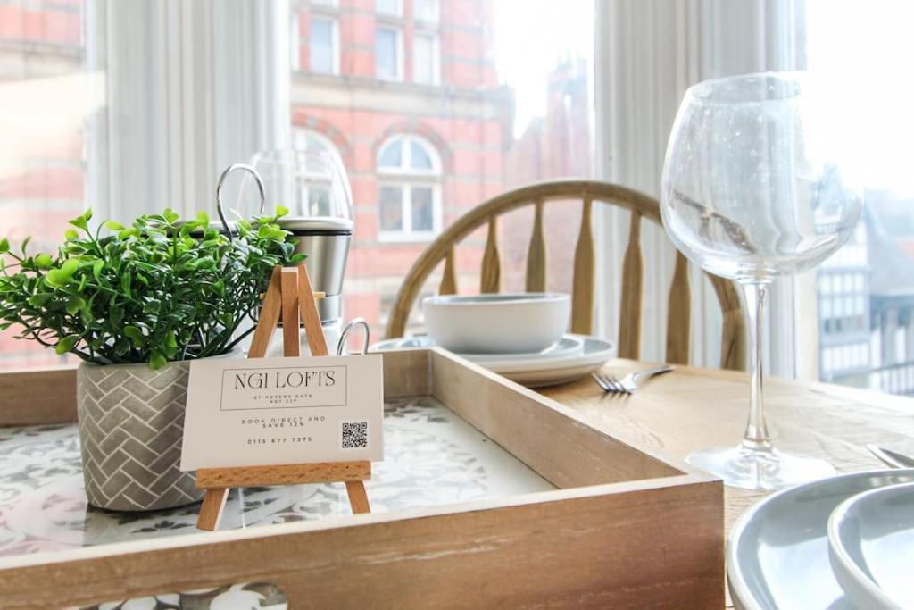Spacious City Centre Lace Market Apartment Nottingham Extérieur photo
